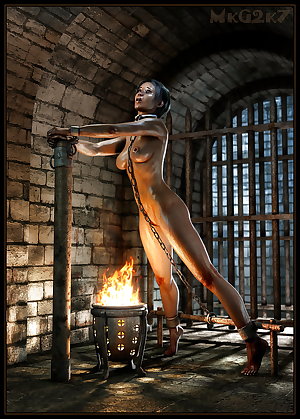 art.human.pic-Slave, fire