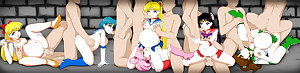 Pregnant Sailor Moon Girls